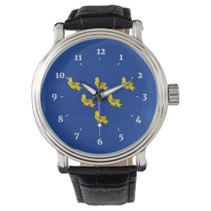 Montre du drapeau du Sussex