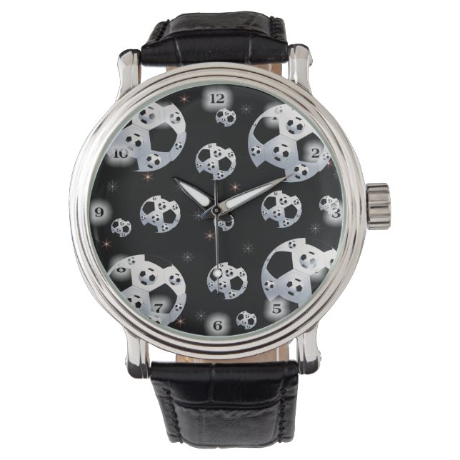 Montre du football de l'espace (devant)
