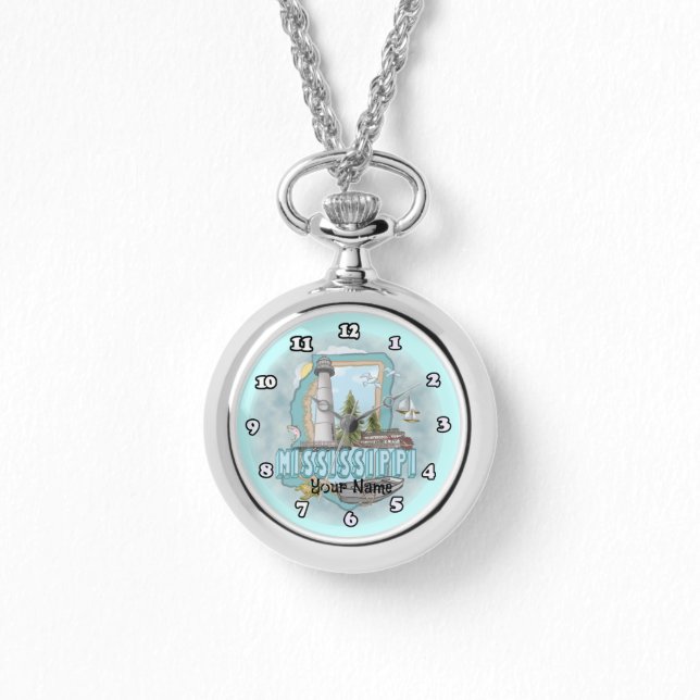 Montre du phare du Mississippi (Recto)