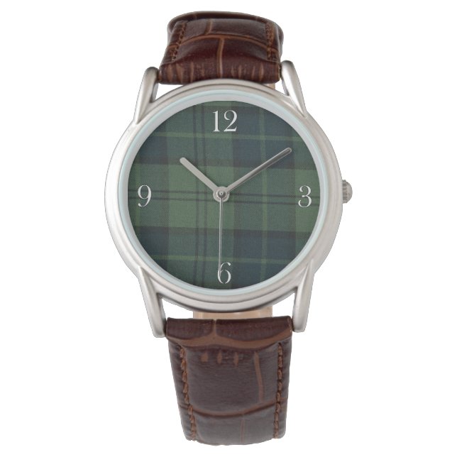 Montre Dunbar Clan Scottish Highlands Tartan Watch (devant)