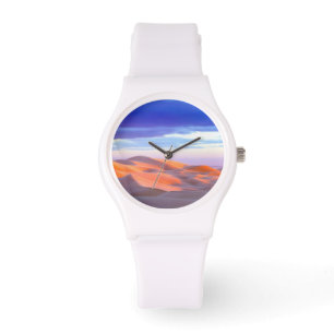 Montre Dunes de Glamis au coucher du soleil