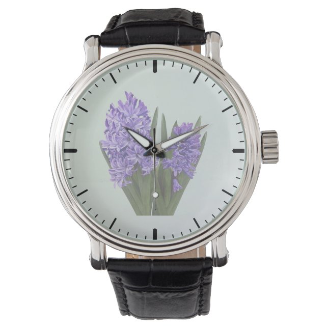 Montre Duo de Jacinthe Pourpre (devant)