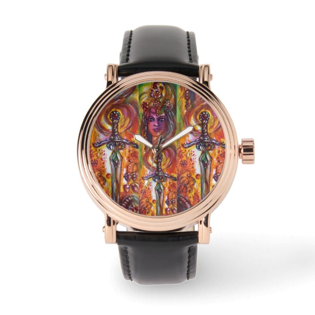 MONTRE DURENDAL, ÉPÉE ROMANTIQUE ET ANGE (Recto)