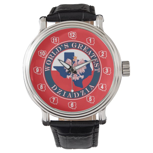 Montre Dziadzia la plus grande du monde (devant)