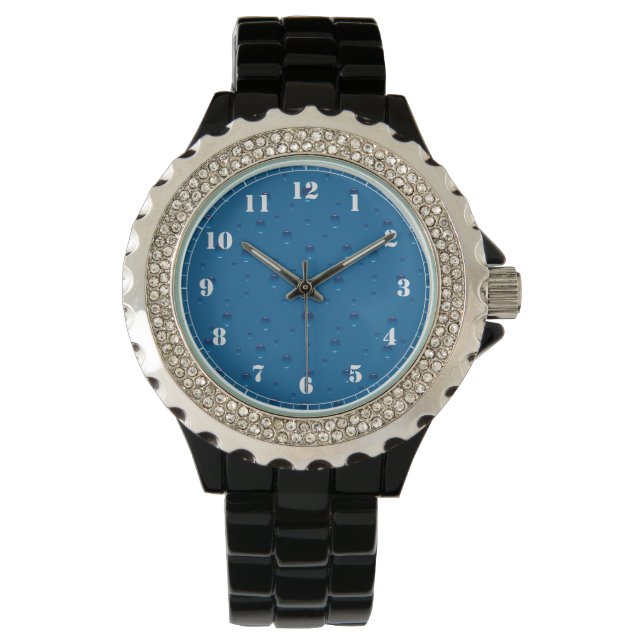 Montre Eau goutte motif (devant)