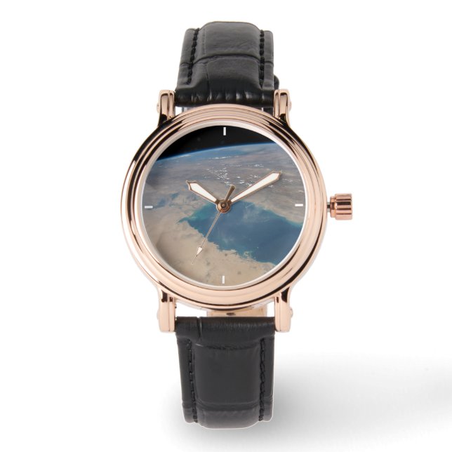 Montre Eaux Bleues Tropicales Du Golfe Persique. (Recto)