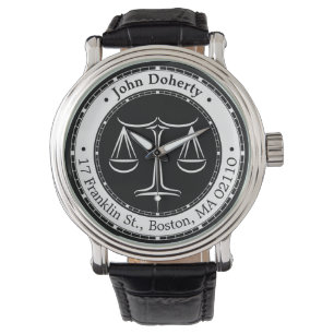 Montre Échelles classiques de justice Avocat