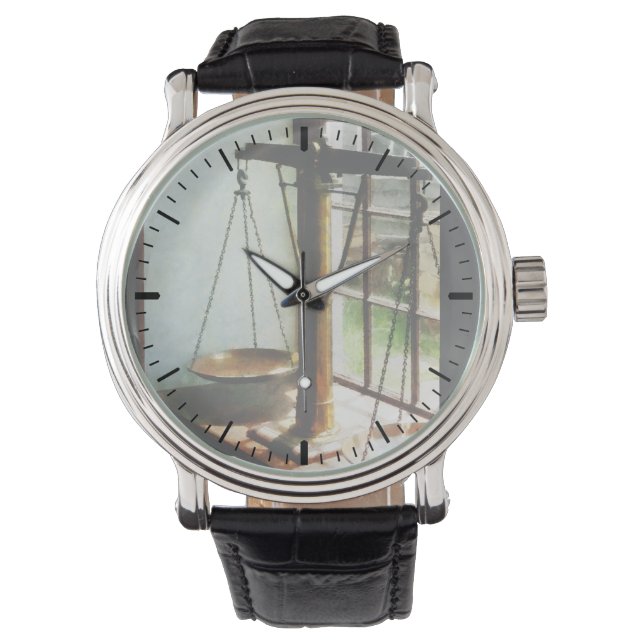 Montre Échelles de justice (devant)
