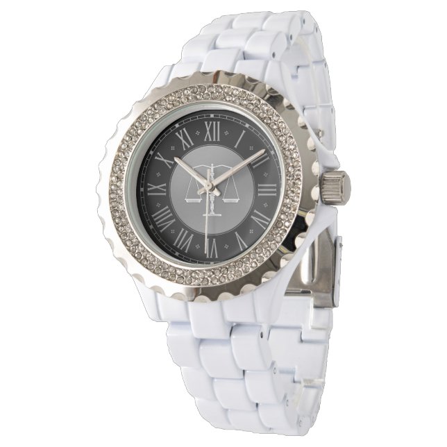 Montre Échelles de justice | Classique (Incliné)