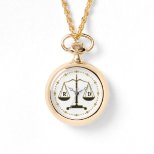 Montre Échelles d'or de luxe des cadeaux d'initiales de