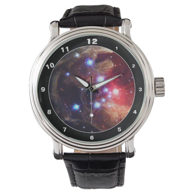 Montre Echo stellaire - Hubble et lumière - Espace extra- (devant)