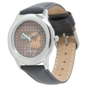 Montre École de capybaras mignons pour enfants