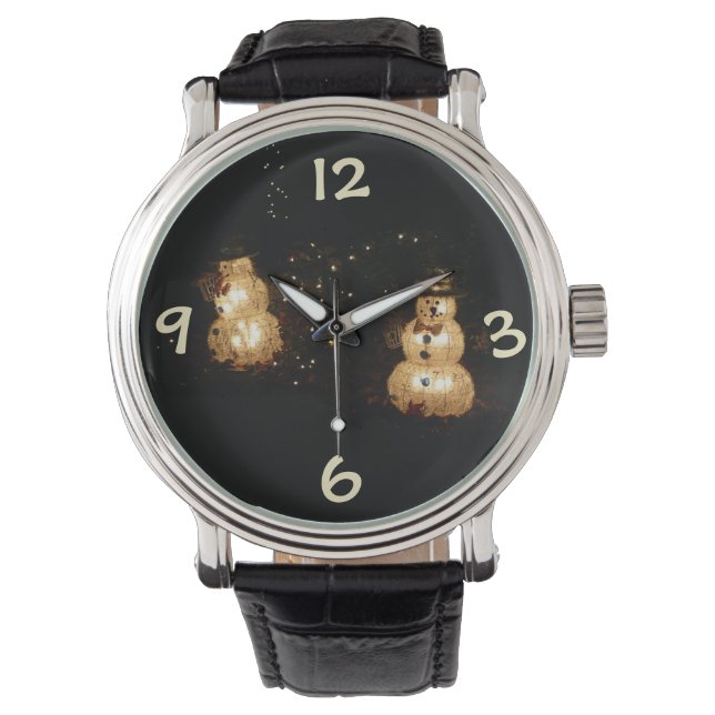 Montre Écran Luminaire Snowman (devant)