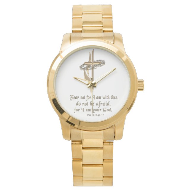 Montre Écriture chrétienne (devant)