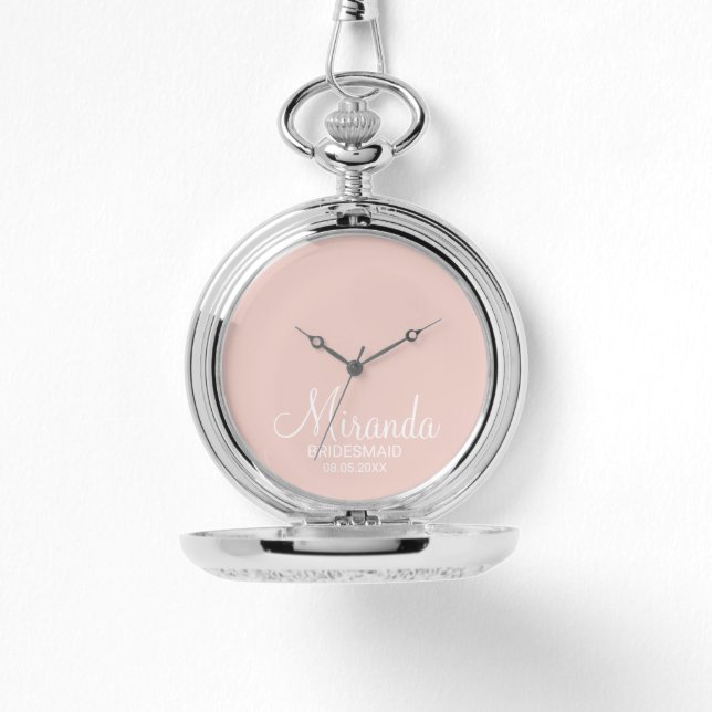 Montre Écrivain Personnalisé De Script Moderne (Recto)