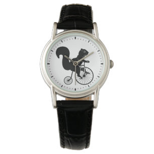 Montre Écureuil équitation Penny Farthing Vélo