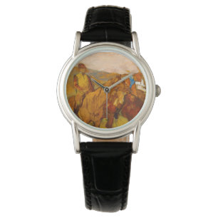 Montre Edgar Degas avant la course