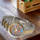 Montre Effet 3D cool De L'Escalier Spiral Au Vatican<br><div class="desc">Cette photo cool du fameux escalier du Vatican se transforme en un visage de montre 3-D super cool. Il s'agit d'un "escalier en colimaçon" qui ne comporte pas de marches, mais plutôt une rampe. L'impressionnant design de Giuseppe Momon a été créé en 1932 et est depuis devenu l'un des plus...</div>
