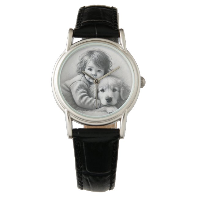 Montre Effet de croquis capturé pour l'innocence des enfa (devant)