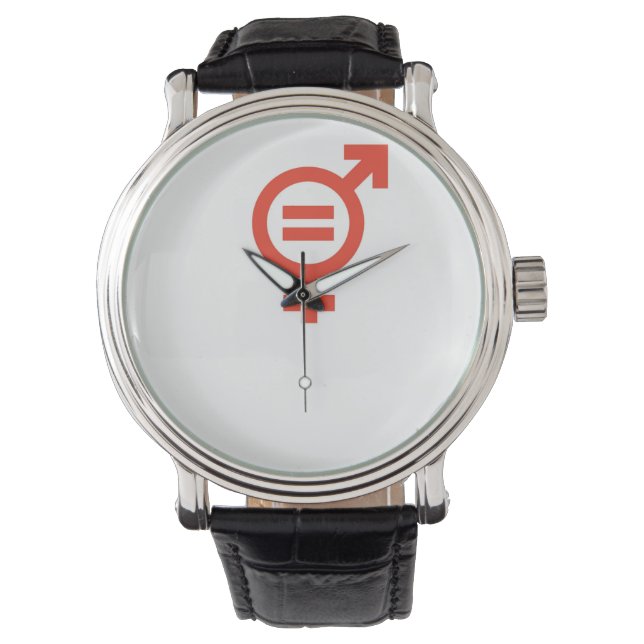 Montre Égalité des sexes (devant)