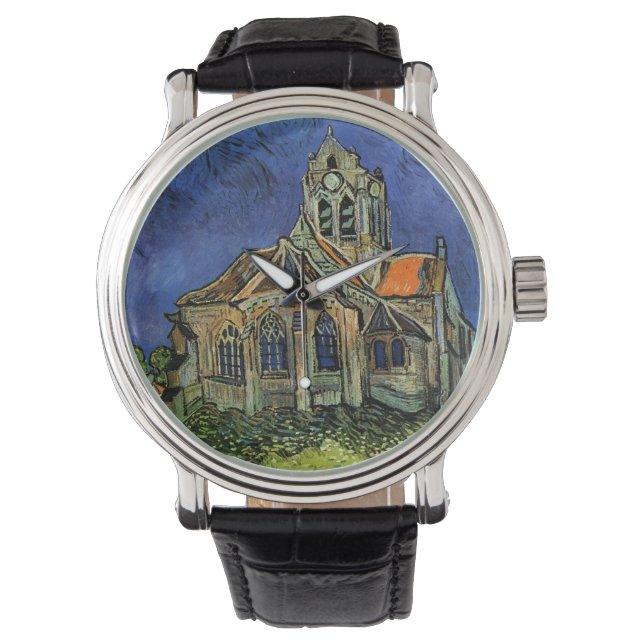 Montre Église d'Auvers-sur-Oise par Vincent van Gogh (devant)