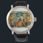 Montre Égypte ancienne 3 alternative<br><div class="desc">Belle oeuvre d'art de l'Égypte antique. Ces photos sont en fait des images trouvées sur les murs dans des pyramides et d'autres endroits à travers l'Egypte. Colorés et magnifiques, ils fabriquent des produits fins qui se démarquent vraiment dans une pièce.</div>
