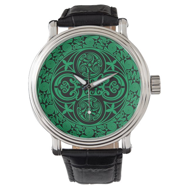 Montre Eire : Ambigramme irlandais celtique (devant)