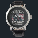 Montre Election 2024 Funny Vote Sasquatch USA<br><div class="desc">Election 2024 Funny Vote Sasquatch USA</div>
