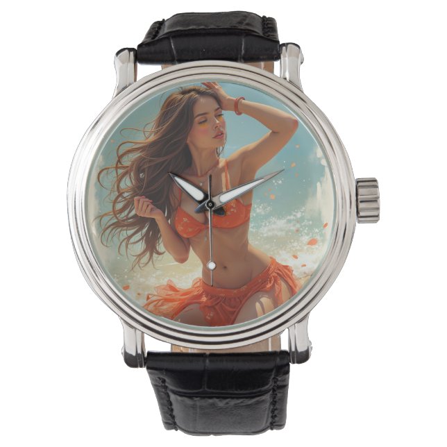 Montre électronique C.C (devant)