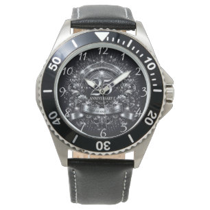 Montre Elégance d'argent : 25e anniversaire