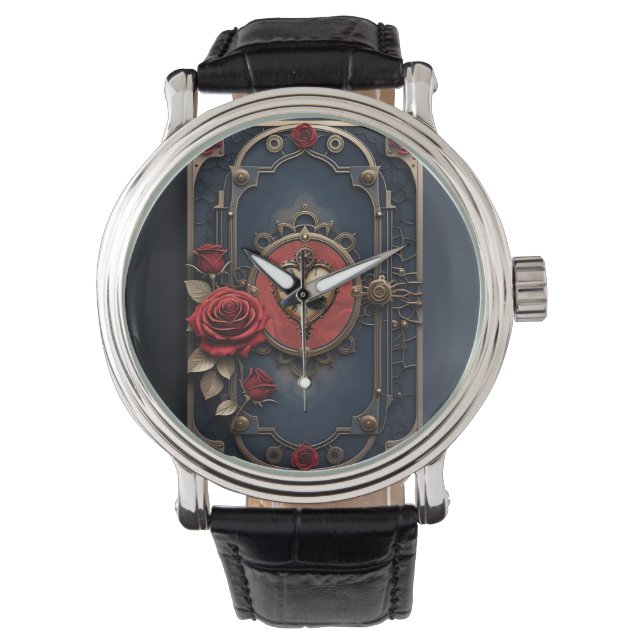Montre Élégance Éternelle – Cœur d'Horlogerie (devant)