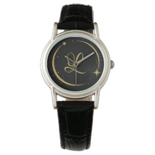 Montre Elégance personnalisée : Monogramme pour style int
