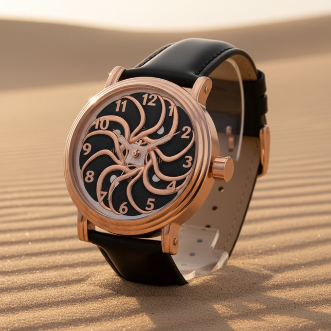 Montre Elegant 3D Sculpted Marble Texture Watch  (Créateur téléchargé)