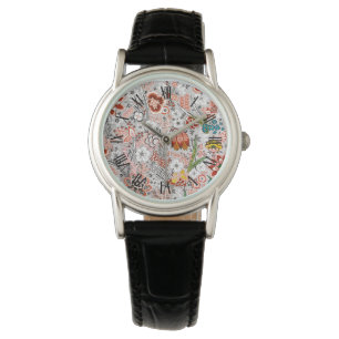 Montre Élégant Boho Vintage Abstrait  