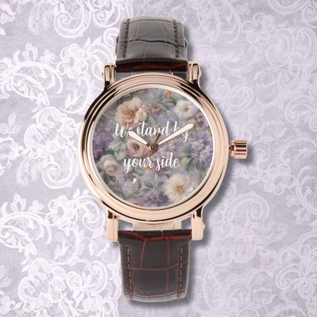 Montre Elégant cadeau de Mémorial de Jardin pour le deuil (Elegant Garden Memorial Gift for Grieving Mother)