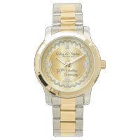 Elegant Gold Diamonds 50th Wedding Anniversary