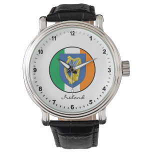 Montre Elégant Irlande Watch & Irish Flag / St. Patricks