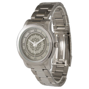 Montre Élégant nombre romain Or Vintage