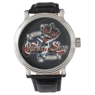Montre Élégant poteau en coiffure et couronne Personnalis