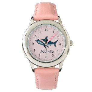 Montre Elégant requin poisson Personnalisé