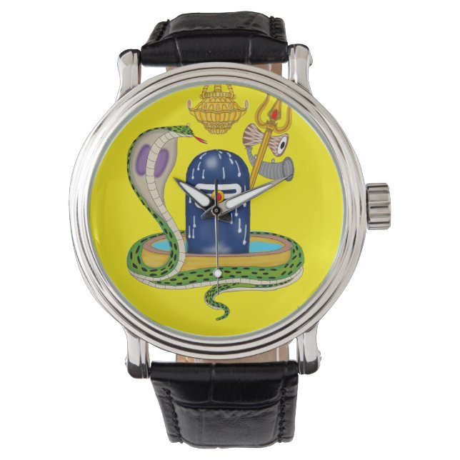 Montre Elegant Shivlingam Clock – Divine Timepiece for Sp (devant)