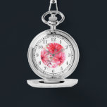 Montre Elégante Aquarelle rose Floral Chic Womans élégant<br><div class="desc">Elégante aquarelle rose Floral élégant Chic Womans Watches dispose d'une élégante aquarelle rose florale. Créé par Evco Studio www.zazzle.com/store/evcostudio</div>