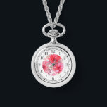 Montre Elégante Aquarelle rose Floral Chic Womans élégant<br><div class="desc">Elégante aquarelle rose Floral élégant Chic Womans Watches dispose d'une élégante aquarelle rose florale. Créé par Evco Studio www.zazzle.com/store/evcostudio</div>