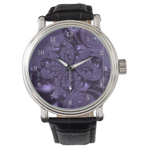 Montre Élégante étincelle Royale Purple Liquide