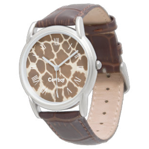 Montre Elégante Vache Faux Cuir Collection populaire
