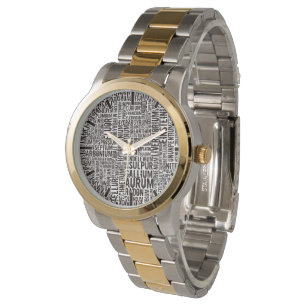 Montre Éléments chimiques