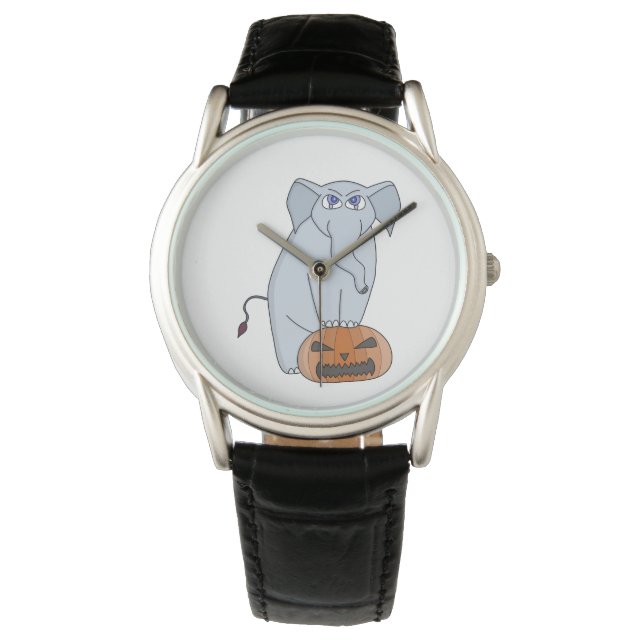 Montre Eléphant citrouille (devant)