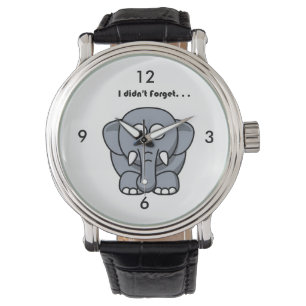 Montre Elephant n’a pas oublié le dessin humoristique amu