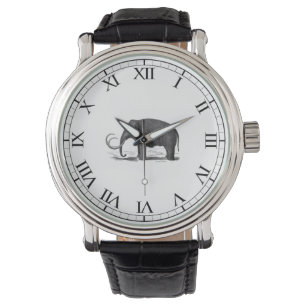 Montre Éléphant préhistorique de mammouth laineux