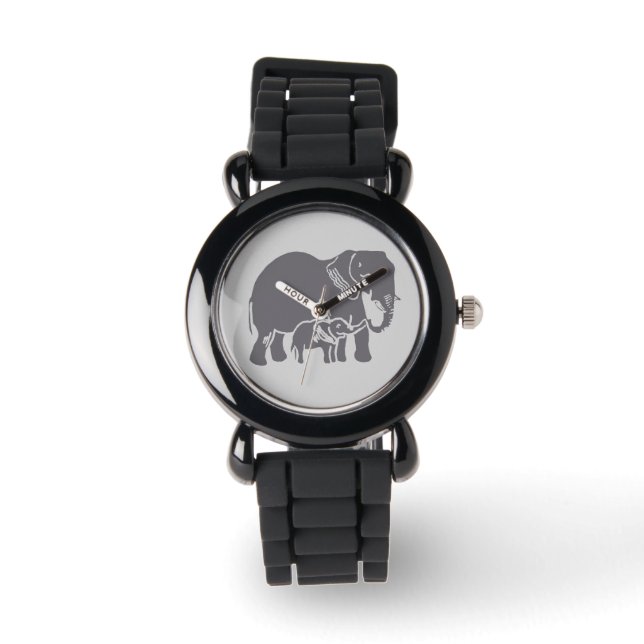Montre Elephants Wristwatch (Recto)